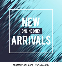 Sale web banners template for special offers advertisement. Liquid colors within different forms. New arrivals concept for internet stores promo. New arrivals web banners. 