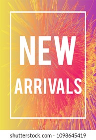 Sale web banners template for special offers advertisement. Liquid colors within different forms. New arrivals concept for internet stores promo. New arrivals web banners. 