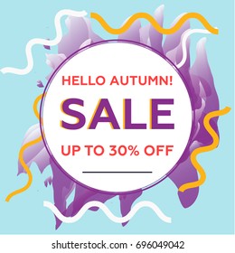 Sale web banners template for special offers advertisement. Trendy colors in a modern material design style. Hot sale concept for internet stores promo. Final sale web banners. 