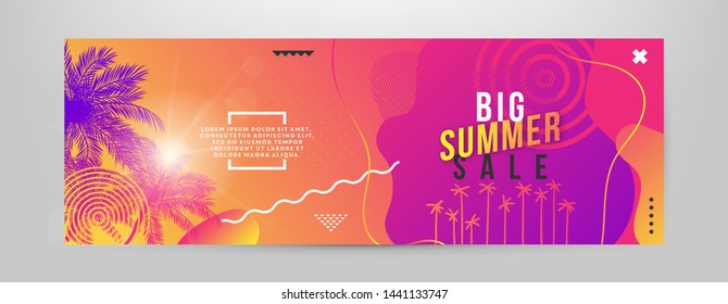 Sale website banner. Sale tag. Sale promotional material vector illustration. Design for social media banner, poster, email, newsletter, ad, leaflet, placard, brochure, flyer, web sticker