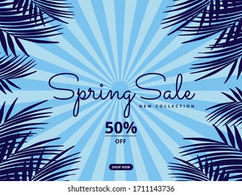 Sale website banner. Sale tag. Sale promotional material vector illustration. Design for social media banner, poster, email, newsletter, ad, leaflet, placard, brochure, flyer, web sticker