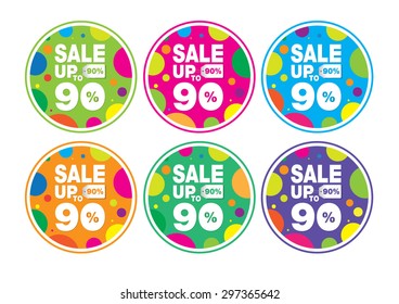SALE Wobble Colorful 90%
