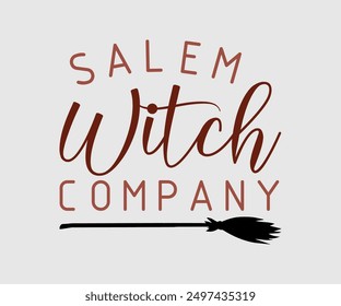 Salem Witch Company, Halloween, Ghost, Spooky Season, witch, Halloween Funny, t shirt
