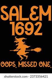 Salem Witch Trials Funny Halloween eps cut file for cutting machine
