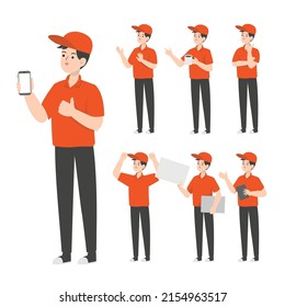 Diseño de personajes de venta que presenta el concepto