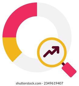 Icono de análisis de ventas se puede usar para aplicaciones, web, etc