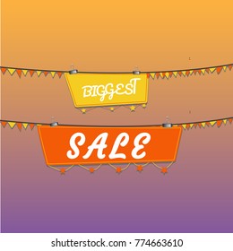 sales banner, offer banner