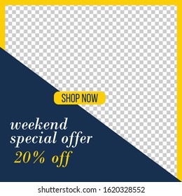 Sales banner template design, Big sale special offer. Vector illustration.