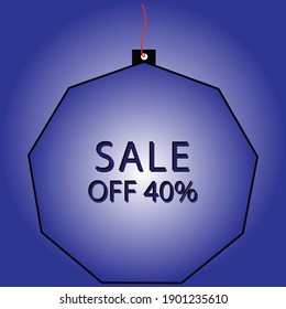 sales big offer market off 40%
