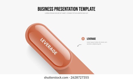 Sales Campaign One Step Infographic Slideshow Template. Financial Performance 1 Option Diagram Presentation Design. Product Review Slide Layout Vector Illustration.