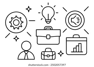 sales coaching art object illustration