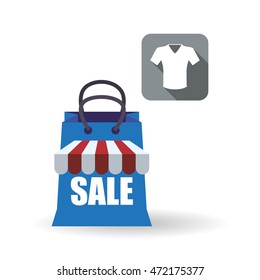 Sales concept with icon design, vector illustration 10 eps graphic.