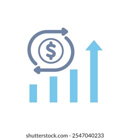 sales concept line icon. Simple element illustration. sales concept outline symbol design.