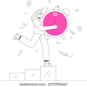 Sales Countdown Black Friday illustration
