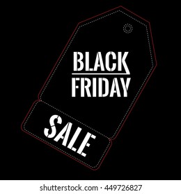 Sales and discounts, Black Friday, Vector illustration