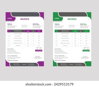 El diseño de la documentación de ventas parece profesional y limpio.