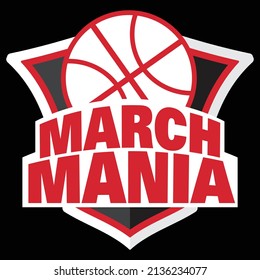 A Sales Event Logo For March Mania