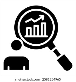 Sales Forecasting Icon Element For Design