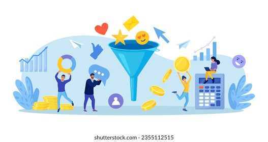 Sales funnel analysis. Digital marketing. Strategy, conversion rate optimization. Lead generation. Social media, SMM to attract buyers. Communication for attracting new customers and making profit