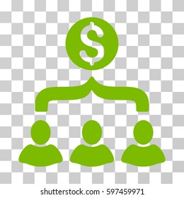 Sales Funnel icon. Vector illustration style is flat iconic symbol, eco green color, transparent background. Designed for web and software interfaces.