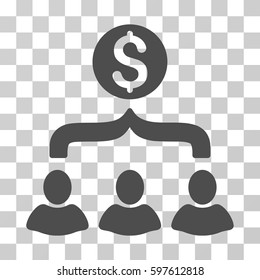 Sales Funnel icon. Vector illustration style is flat iconic symbol, gray color, transparent background. Designed for web and software interfaces.
