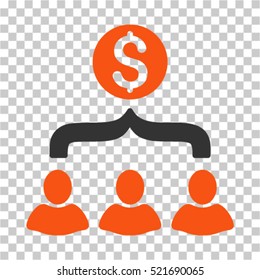 Sales Funnel icon. Vector pictogram style is a flat symbol, color, chess transparent background. Designed for software and web interface toolbars and menus.