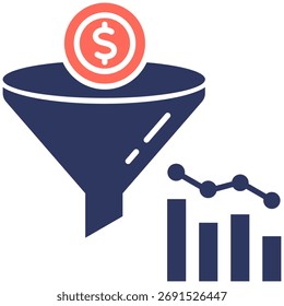 Icono de Vector simple y claro que ilustra una idea o función esencial