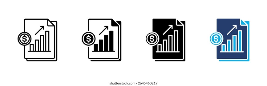 Sales icon sheet multiple style collection