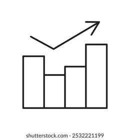 Sales icon. simple thin line icon.