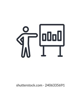 sales icon. vector.Editable stroke.linear style sign for use web design,logo.Symbol illustration.
