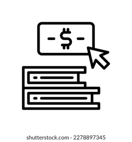 icono de ventas para tu sitio web, móvil, presentación y diseño de logotipo.