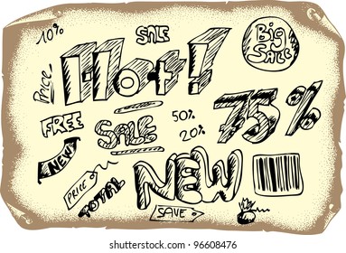 sales icons
