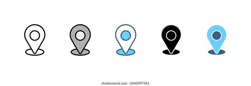 Sales Icons Collection with location icons. Contains map, map pin, gps, destination, direction, distance, place, navigation and address icons.