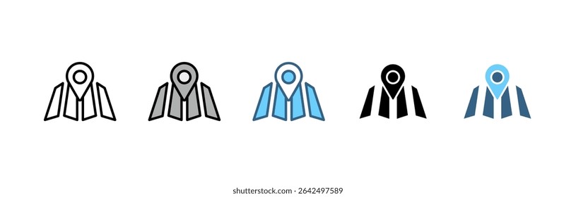 Sales Icons Collection with location icons. Contains map, map pin, gps, destination, direction, distance, place, navigation and address icons.