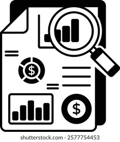 Sales insights vector color design, Web hosting service Symbol, Computing machines Sign Internet Application Management stock illustration, Analyzing projected Revenue based on historical data concept