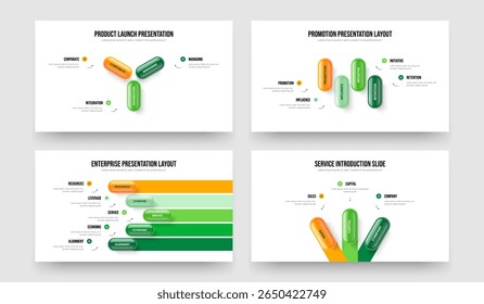 Paquete de Ilustración vectorial de diseño de marco de infografía de tres opciones. Planificación de proyectos 3 4 5 3 Diagrama de pasos Colección de diseño de presentación.