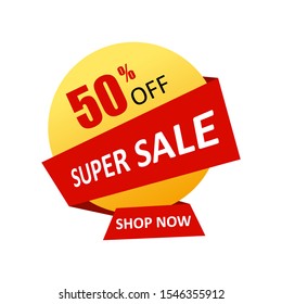 Sales Label. Sale and Special Offer Tag, Price Tag.