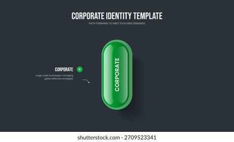 Sales Plan 1 Element Diagram Presentation Design. Business Analysis Slideshow Layout Vector Illustration. Investor Planning One Option Infographic Frame Template.