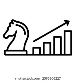 Sales Ploys icon line vector illustration