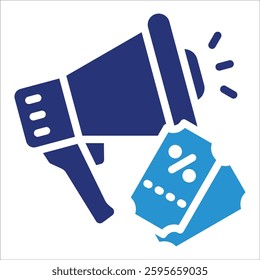Sales Promotion Icon Element For Design