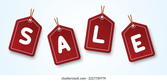 sales promotion label ornaments and elements