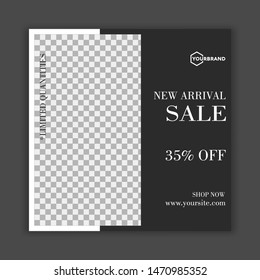 Sales promotion social media post template. instagram post template. 10.