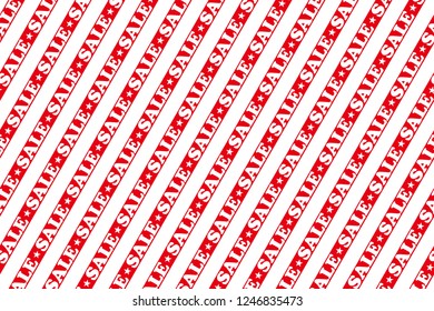 Sales promotion, striped background material, material for advertisement publicity