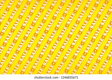 Sales promotion, striped background material, material for advertisement publicity