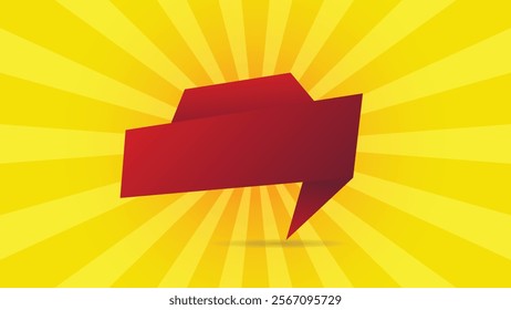 Sales promotion text bubble, sales promotion text box