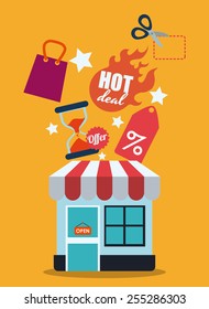 sales and retail design, vector illustration eps10 graphic 