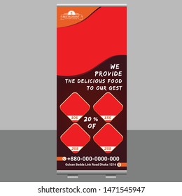 Sales Roll-up Banner Signage Standee Template