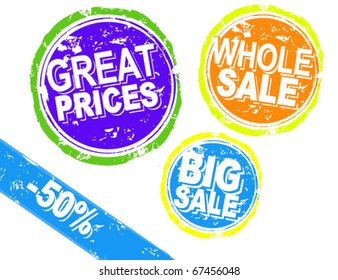 Sales Rubber Stamps