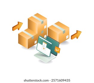 Sales shipment data security account