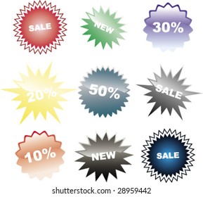 sales stickers